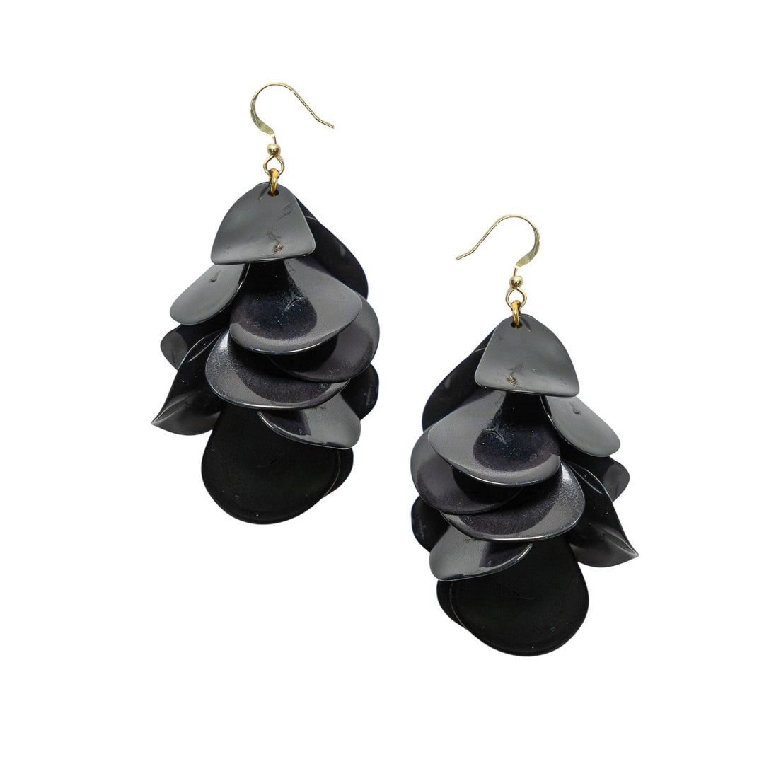 Bailey Earrings: Mocha Combo