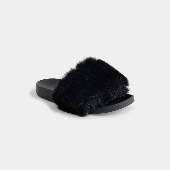 Fuzzy Slides: Black / 9