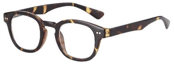Amesbury Reading Glasses: +2.75 / Gold