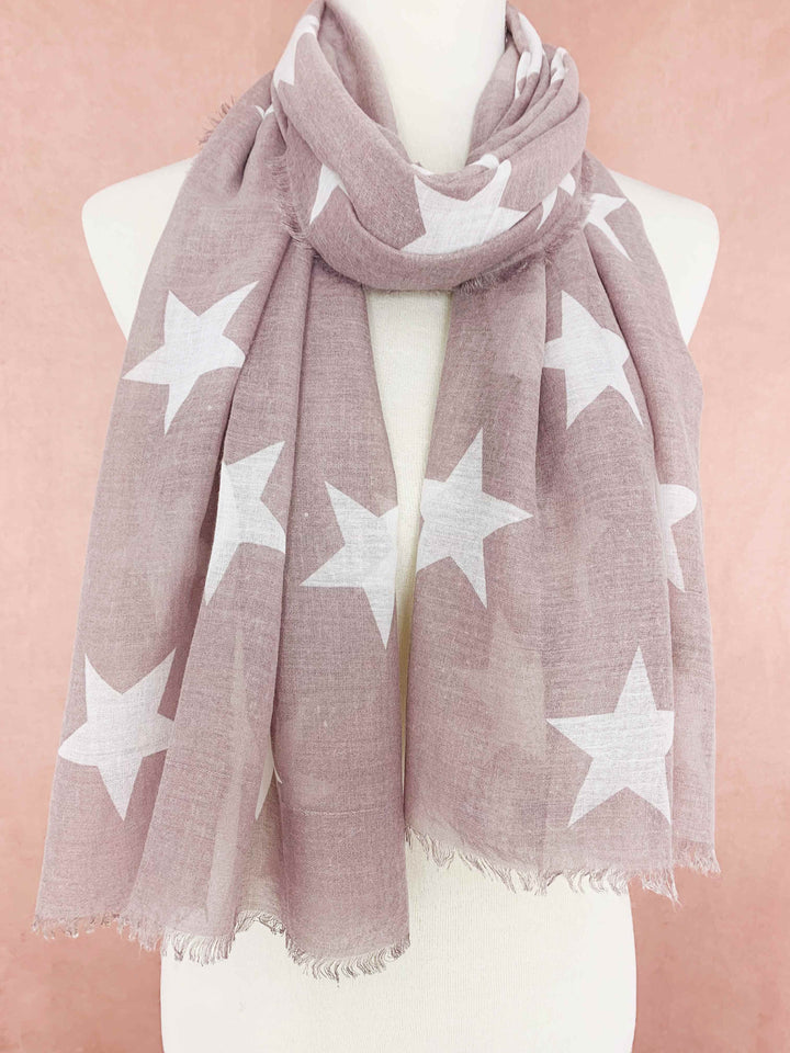 Star Scarf: Blue