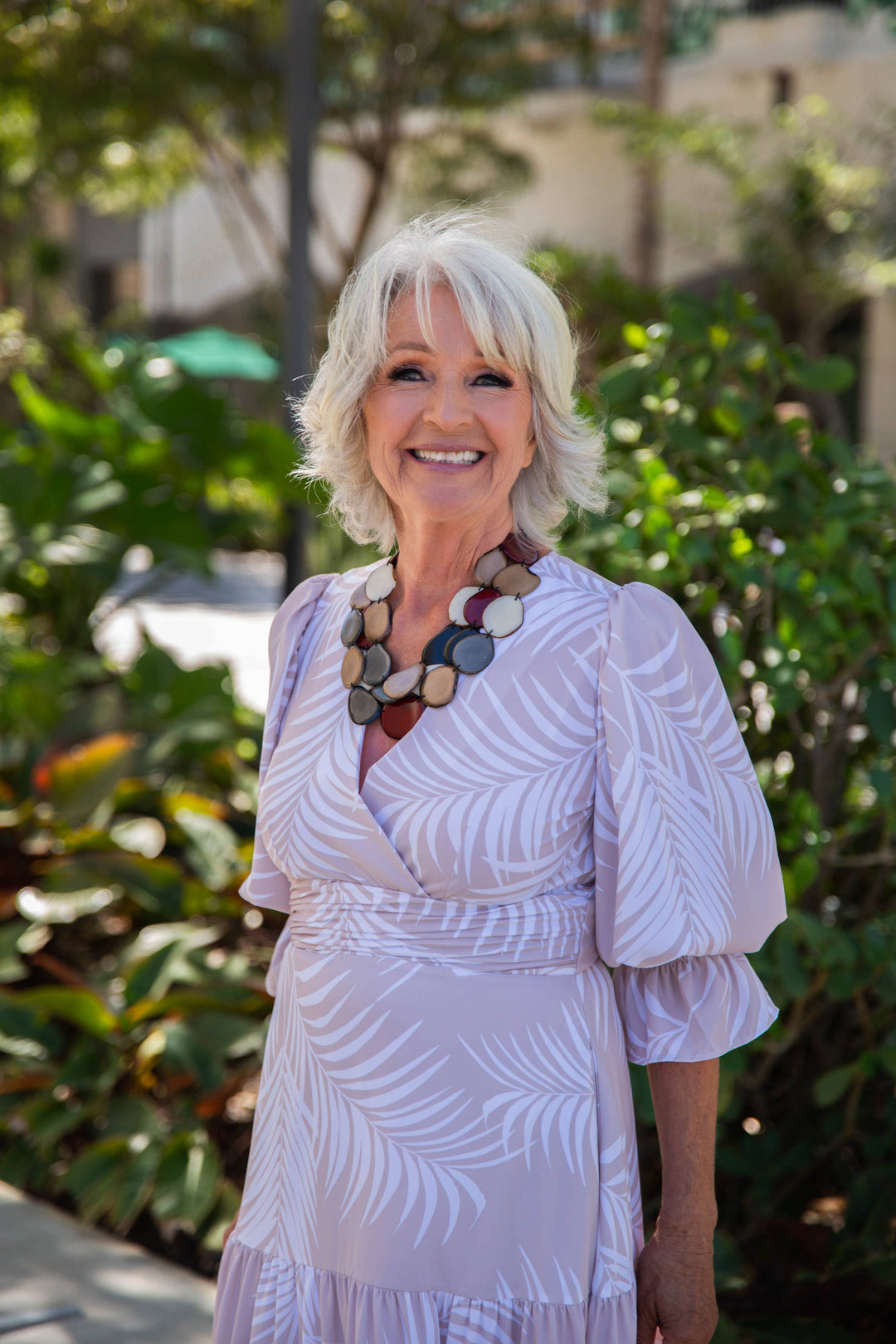 Amigas Necklace: Biscayne Bay/Royal Blue/Onyx Black