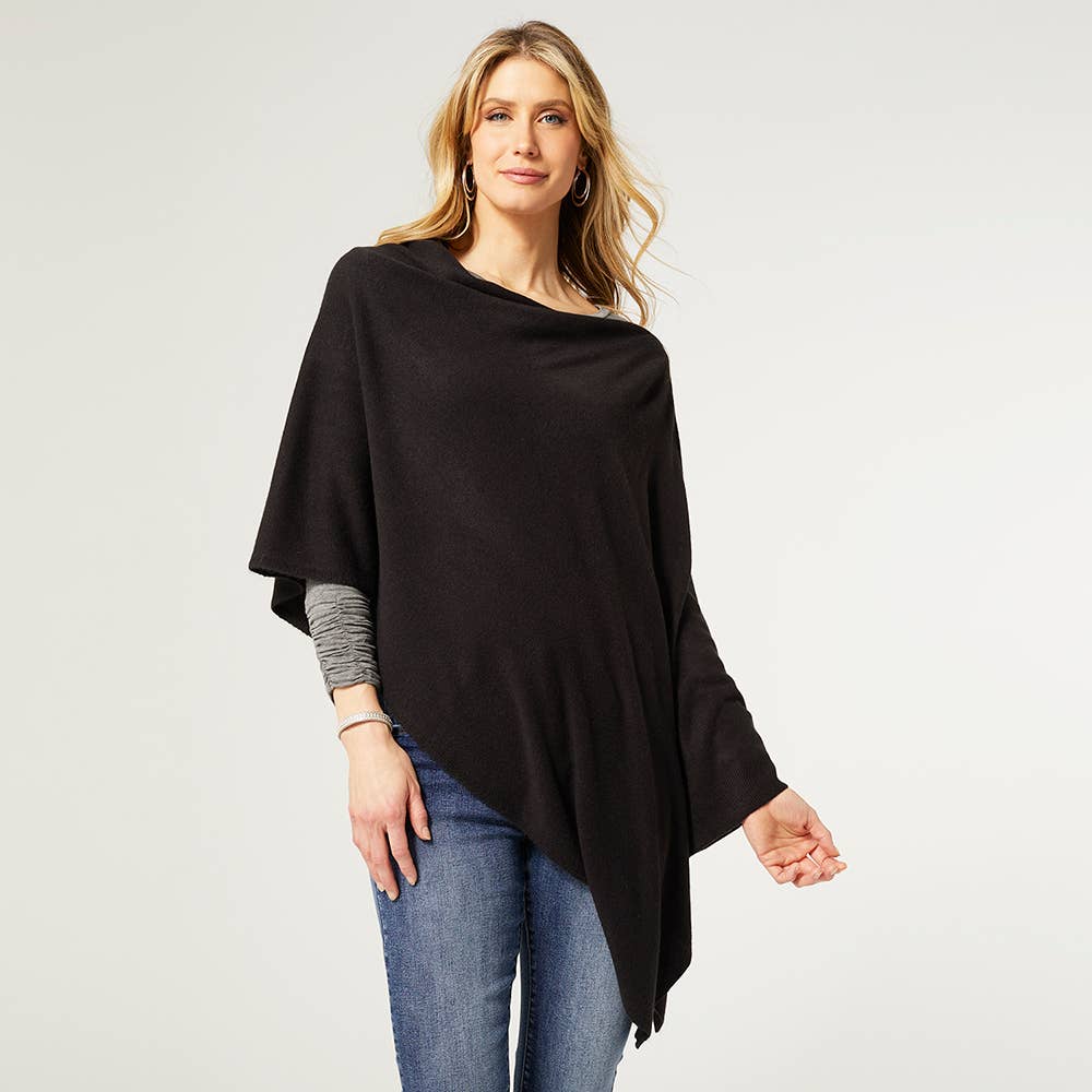 Ponchos - Black / O/S
