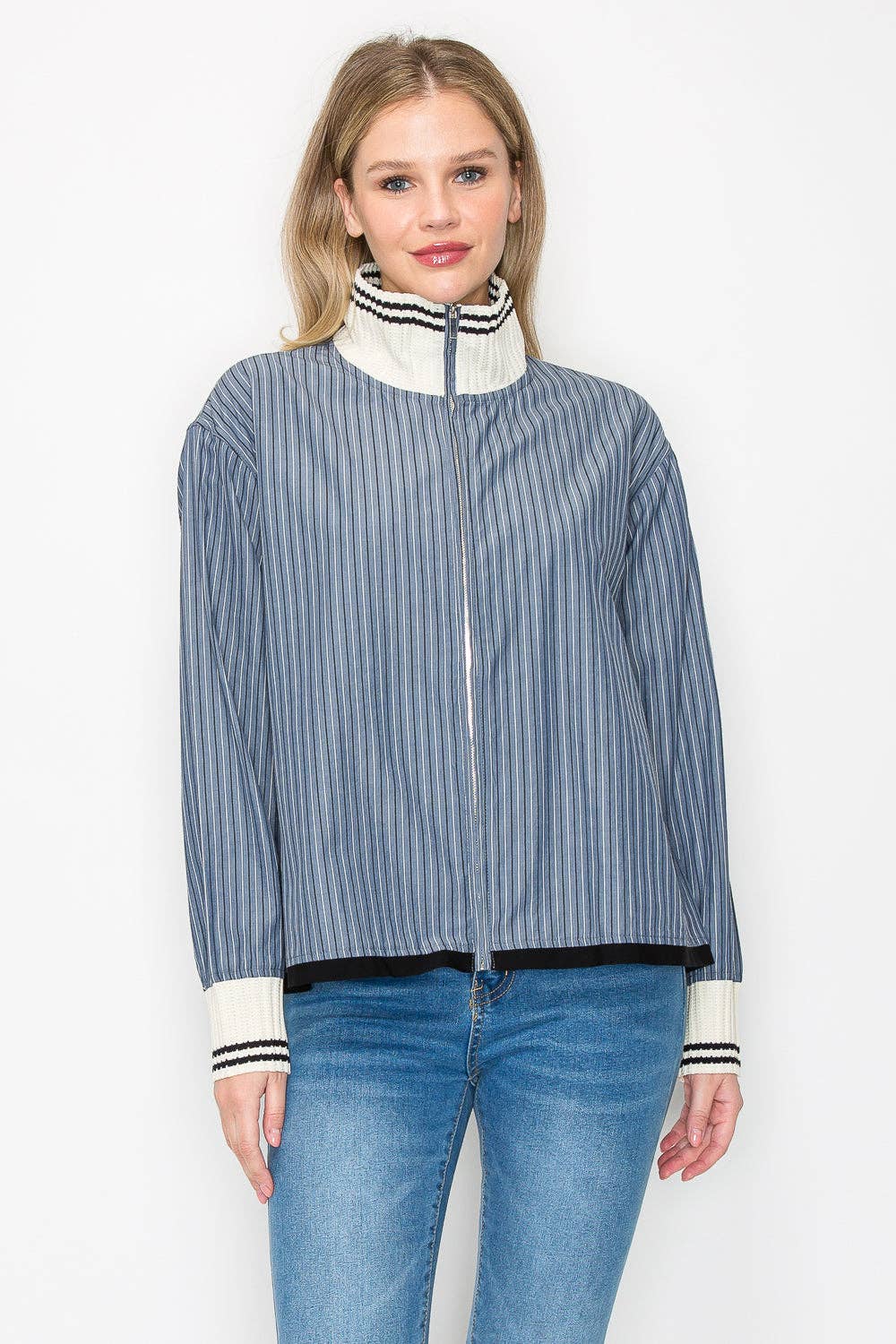 Jay Jacket: Denim / S