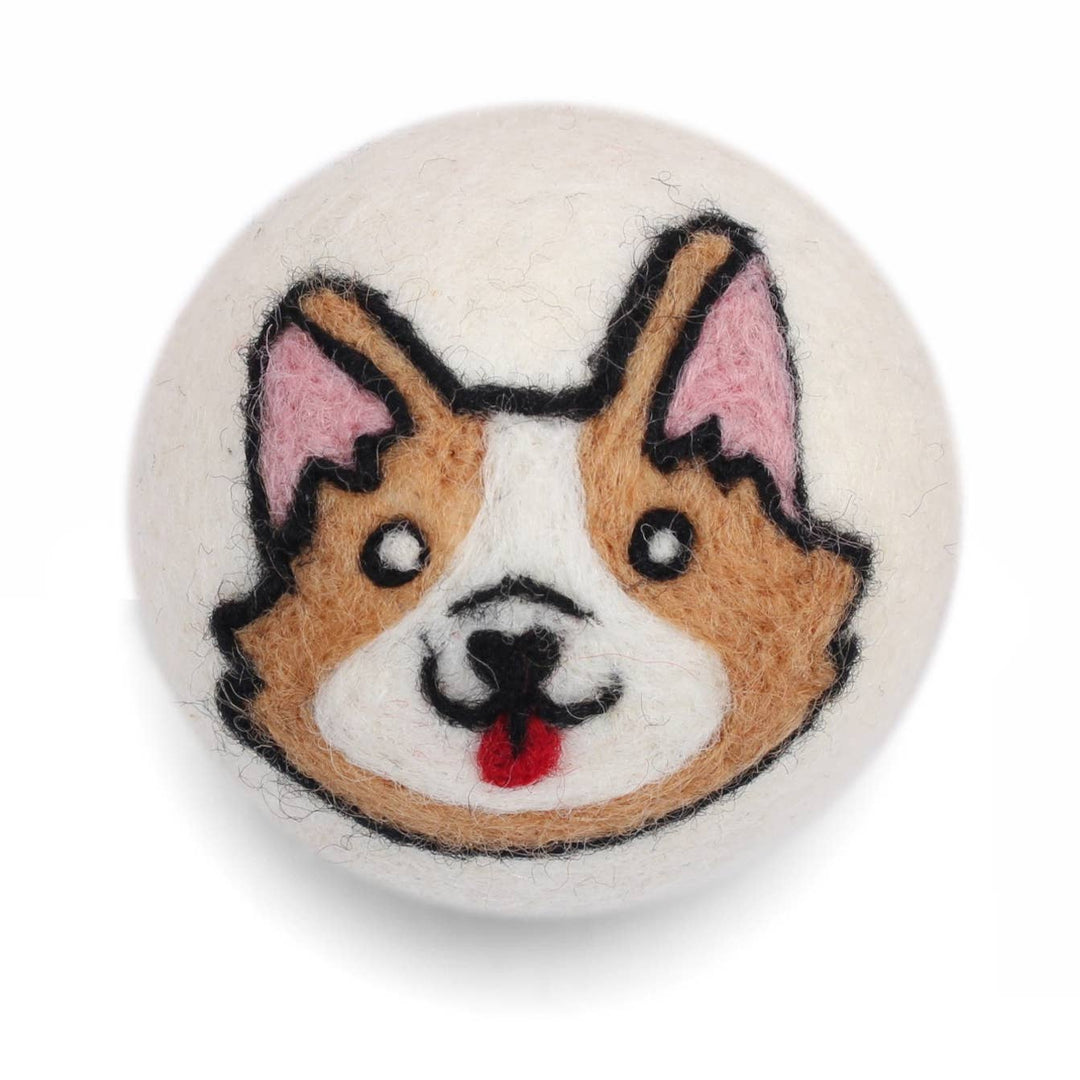 DRYER BALL: Brown Dog