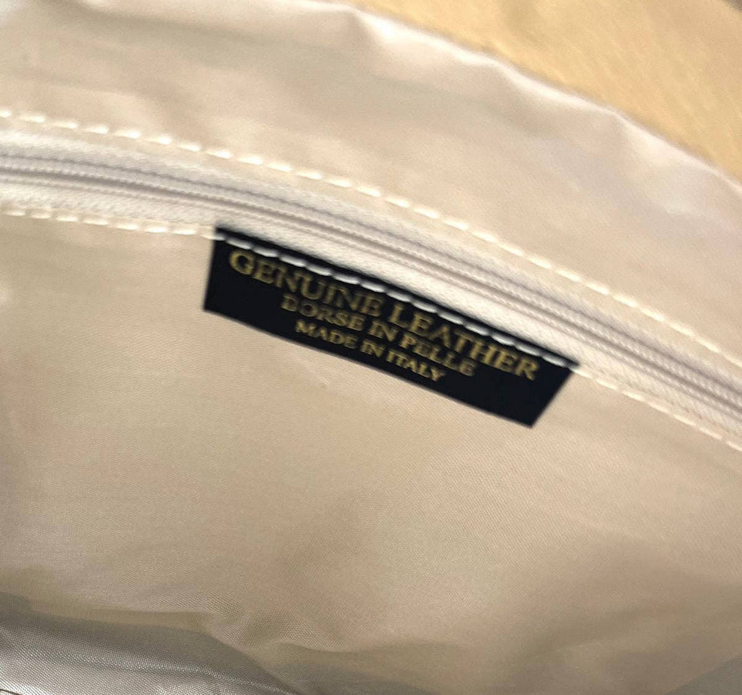 Convert to Backpack Leather Bag Made in Italy