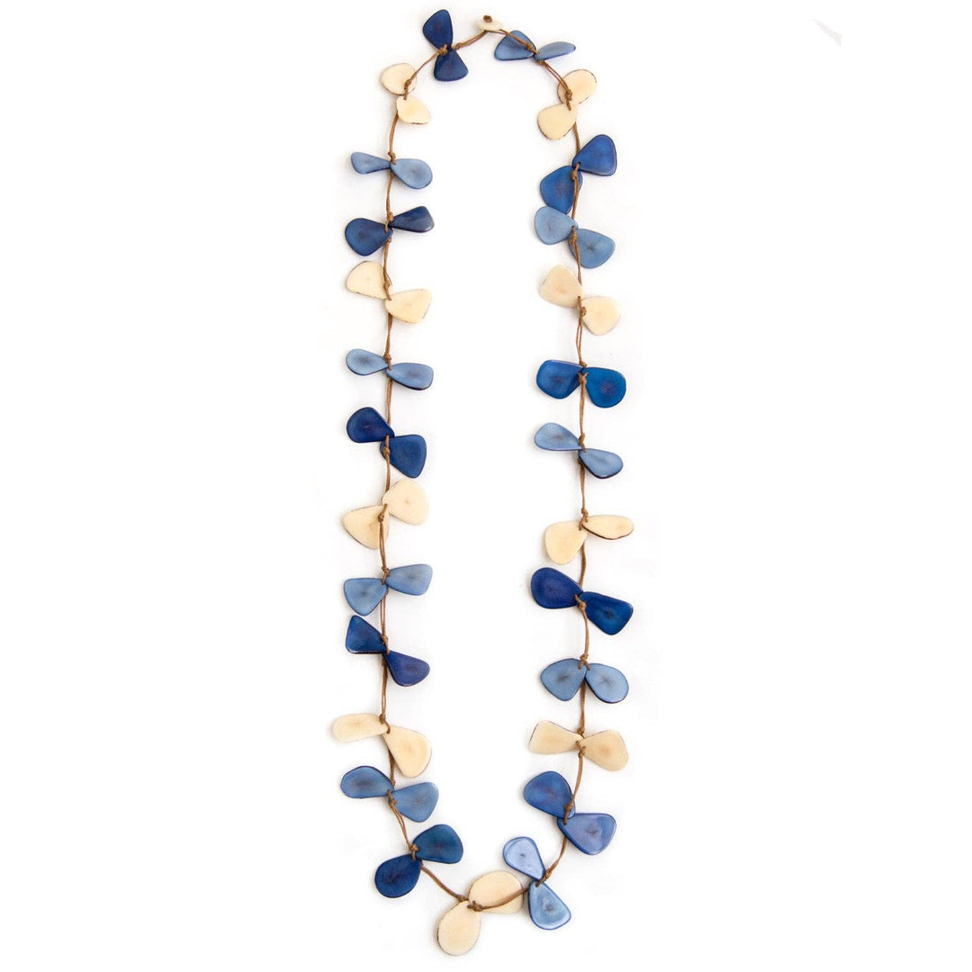Slice Necklace: Onyx/Charcoal