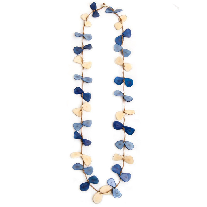 Slice Necklace: Onyx/Charcoal