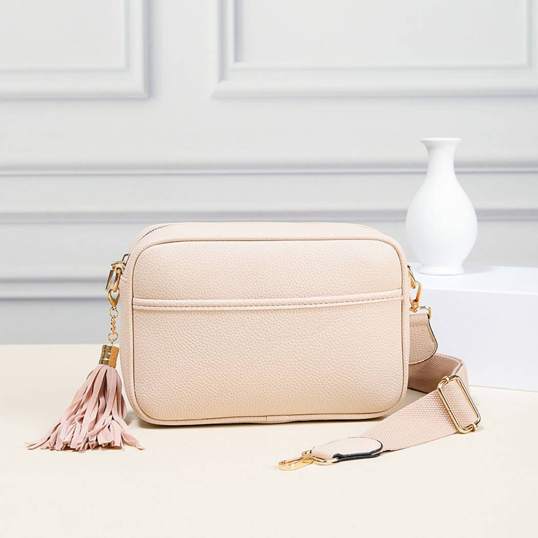 Crossbody with Tassel:/ PINK