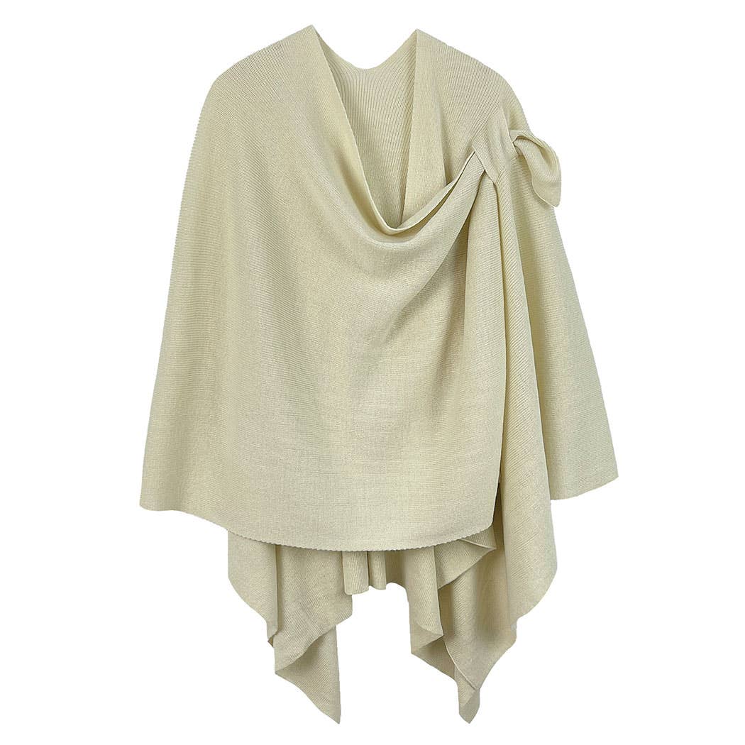 Ruana with Shoulder Strap: TEL