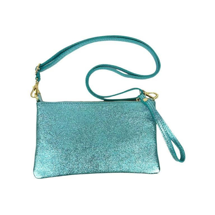 Leather Bag: Light green