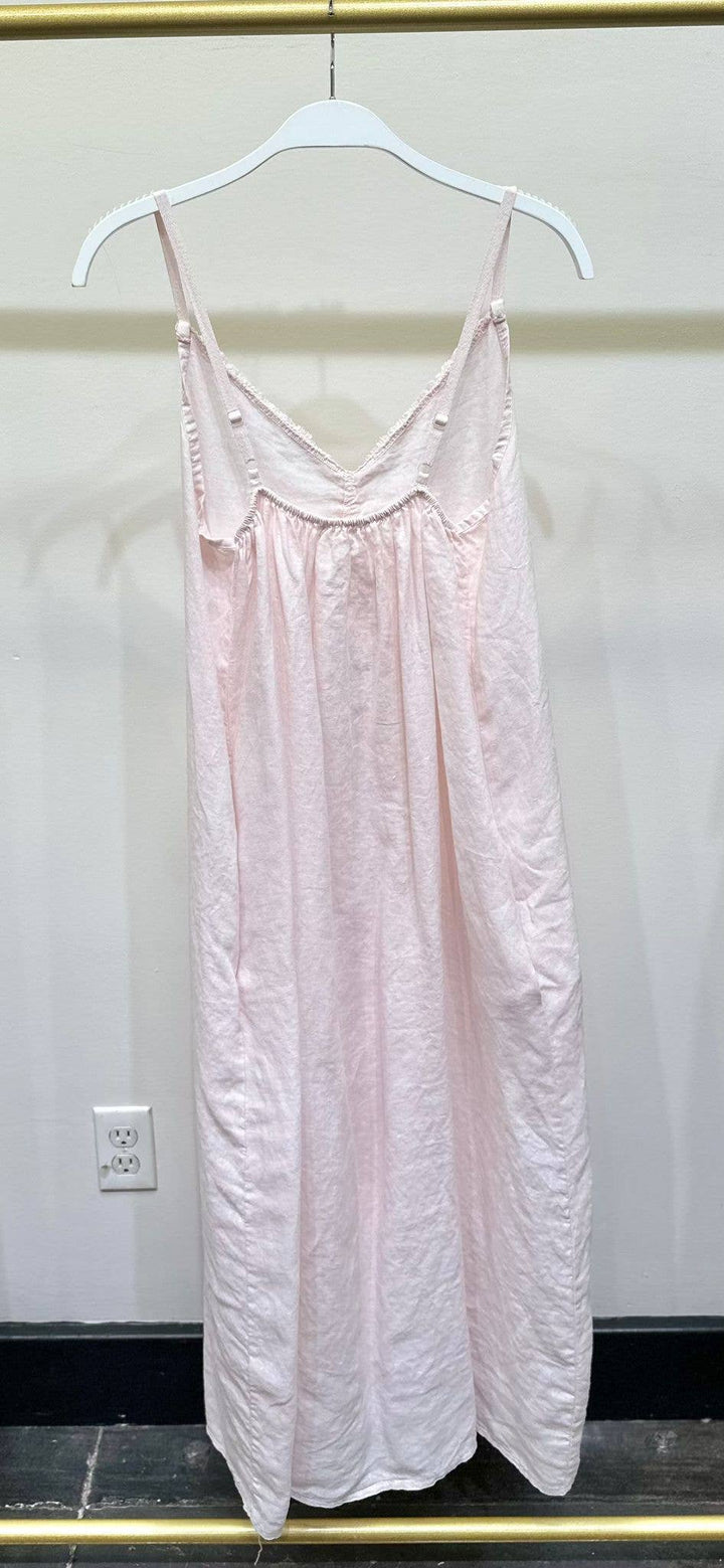 RAW EDGE  MAXI DRESS: White / XS