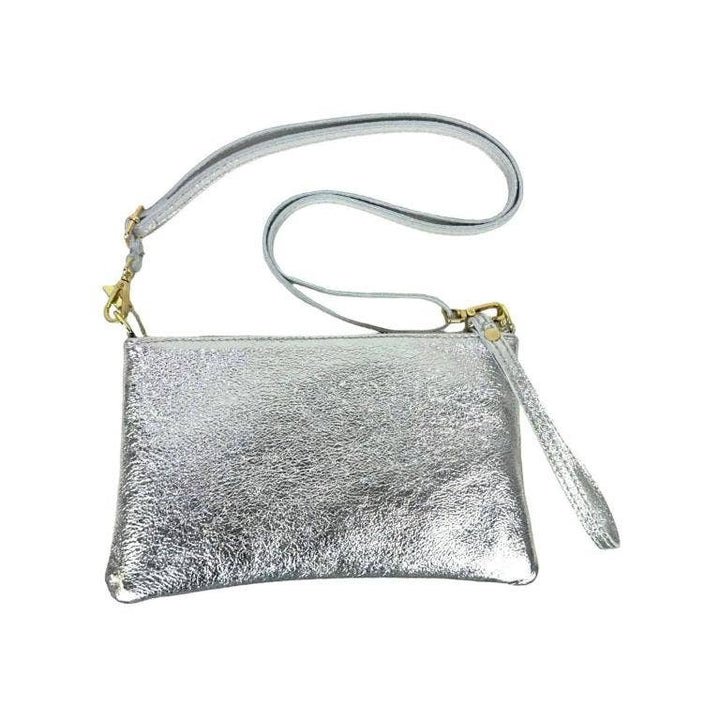 Leather Bag with Shiny: Money