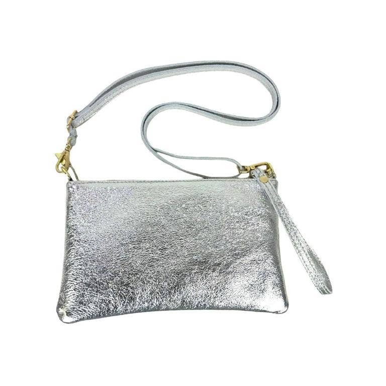 Leather Bag: Light green