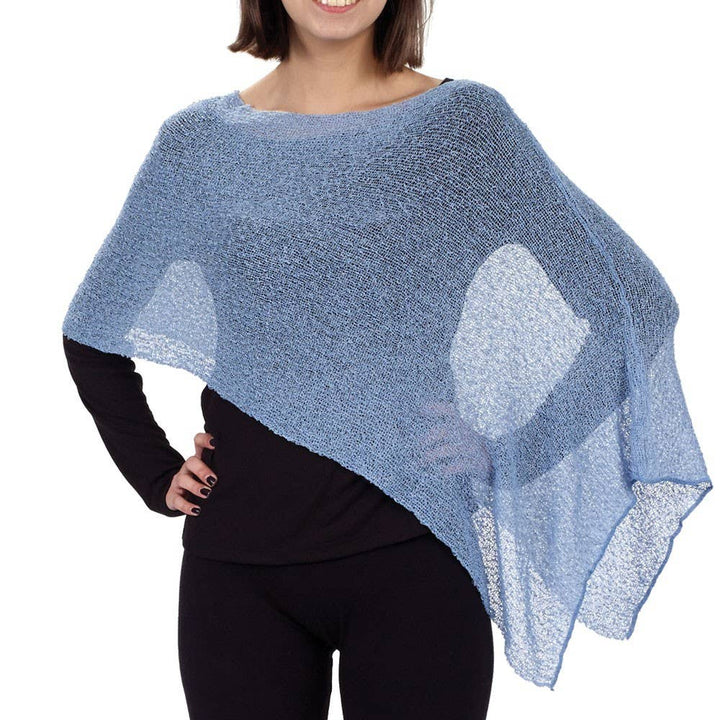 FOUR WAY SHAWL/SCARF: WHITE