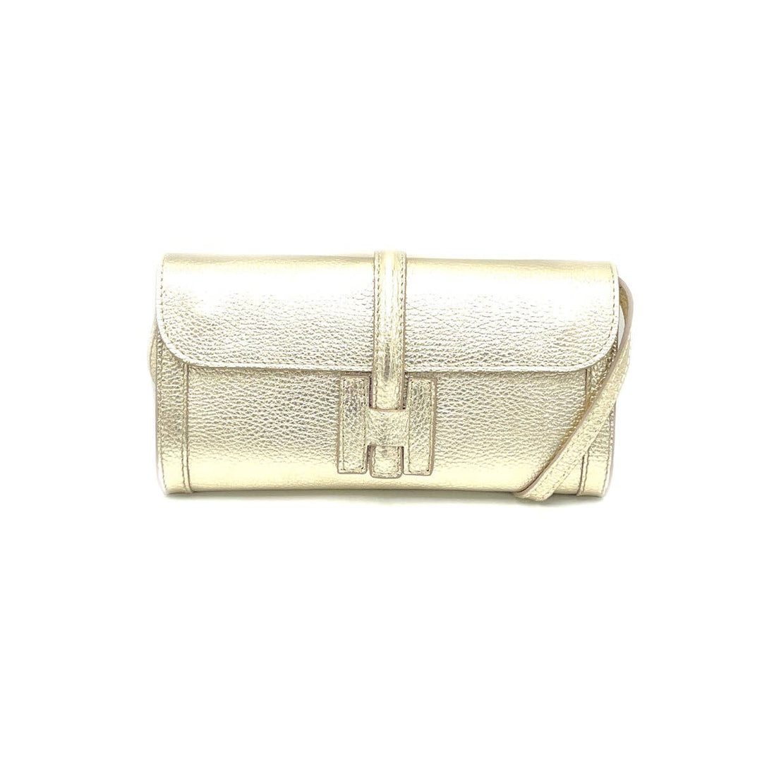 Leather clutch, Made in Italy,112532: Camel