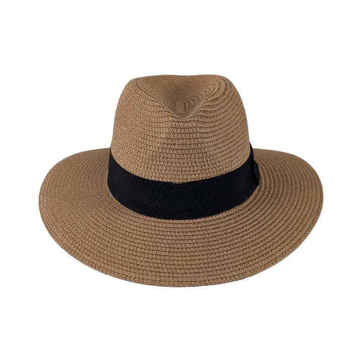 Fedora Straw Hat : Beige