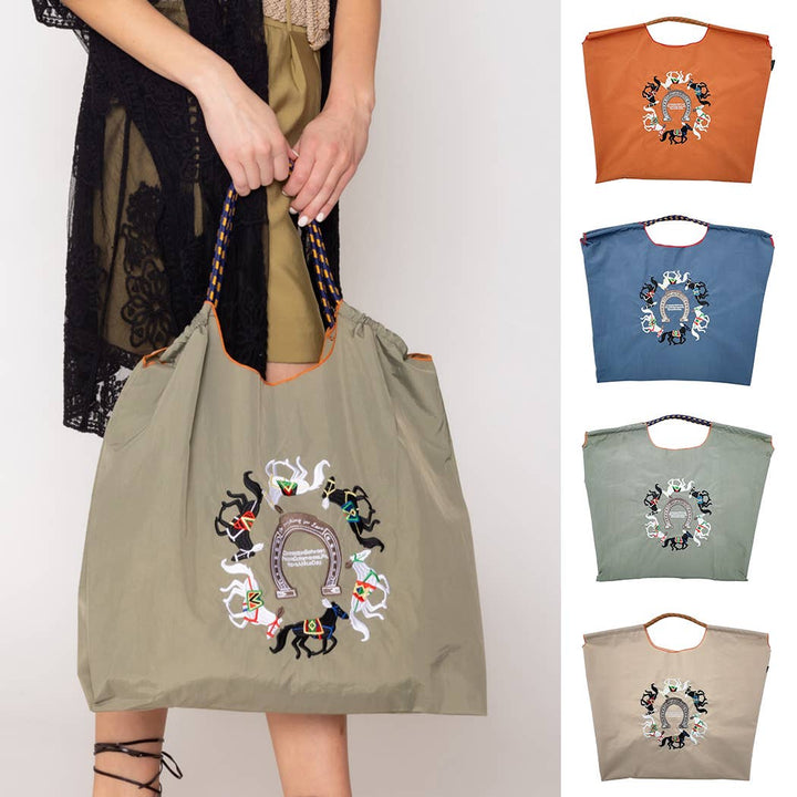Horse Embroidery  Handbag : BGE
