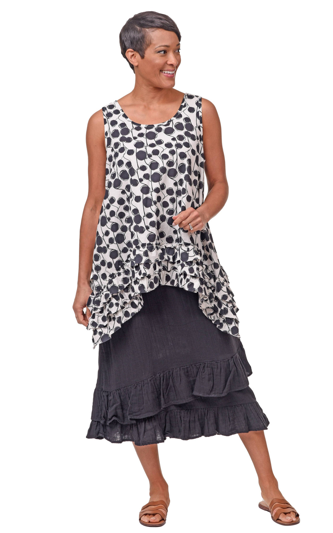 Tulip Clothing - CV3 Lily Tank  in Banyan*: S
