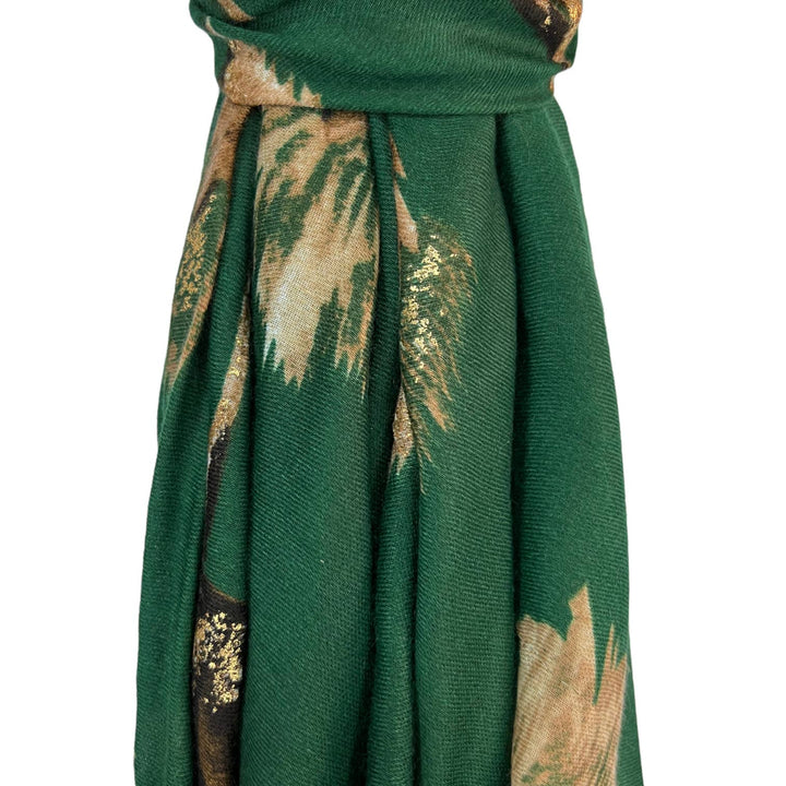 Dusty miller scarf: Black