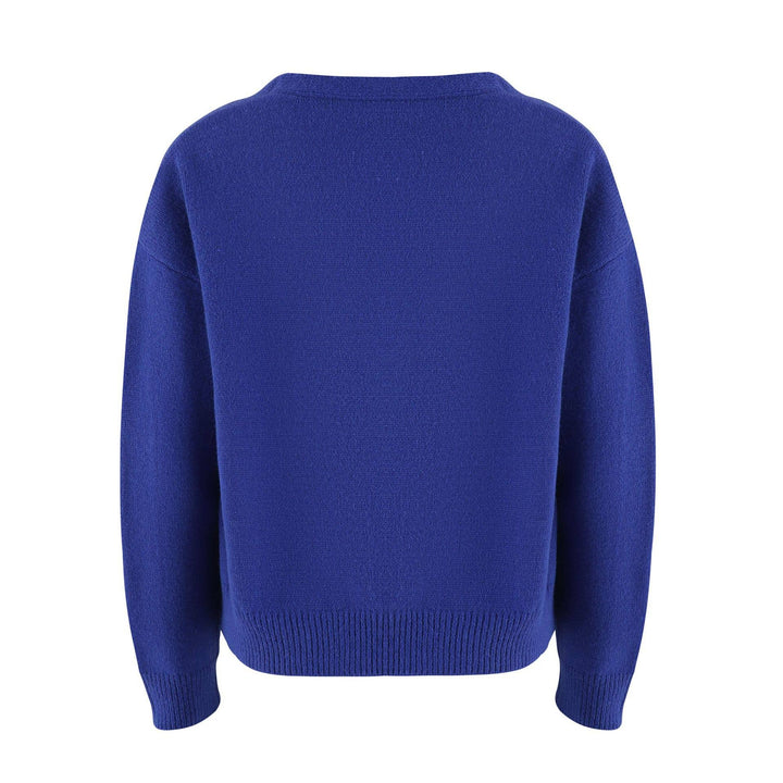 Daisy V-neck Cardigans: Orange / M