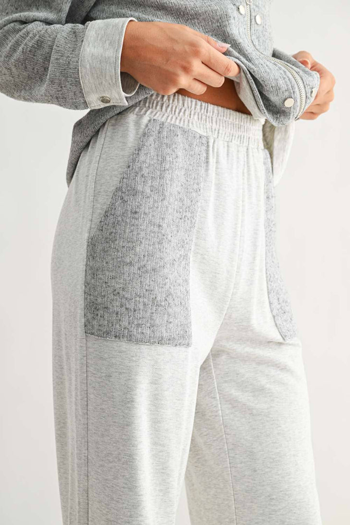 Jeannie Pants: Heather Grey / L