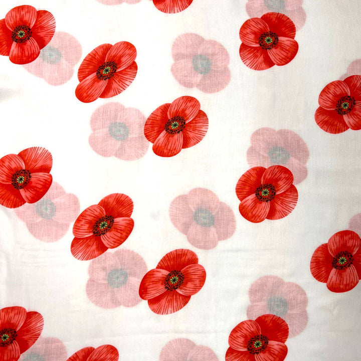 Poppy scarf: Navy
