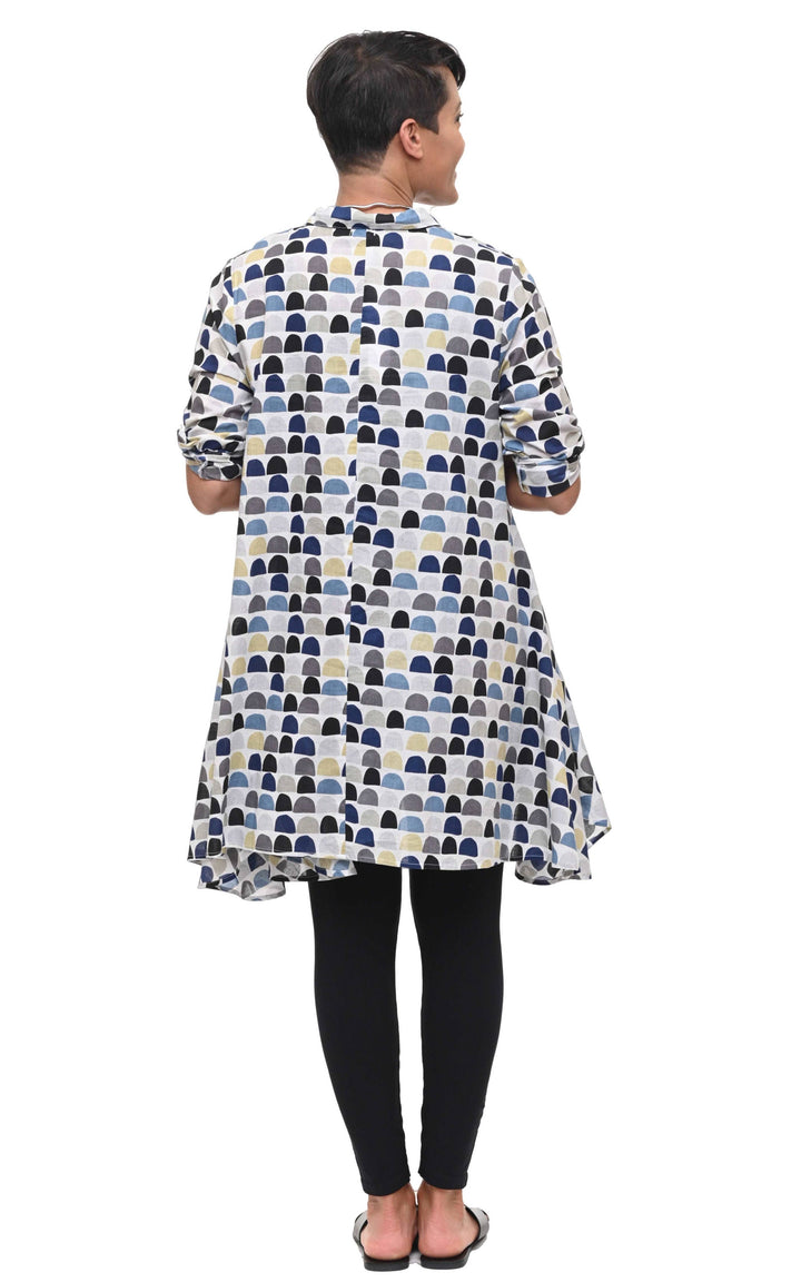 CV537 Demi Button Down/ XS