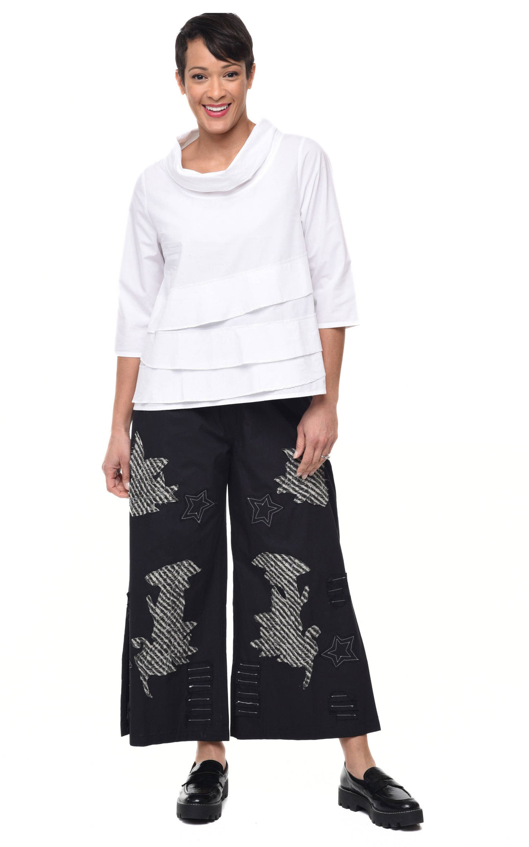 Tulip Clothing - CV1125 Luana Top in White*: S