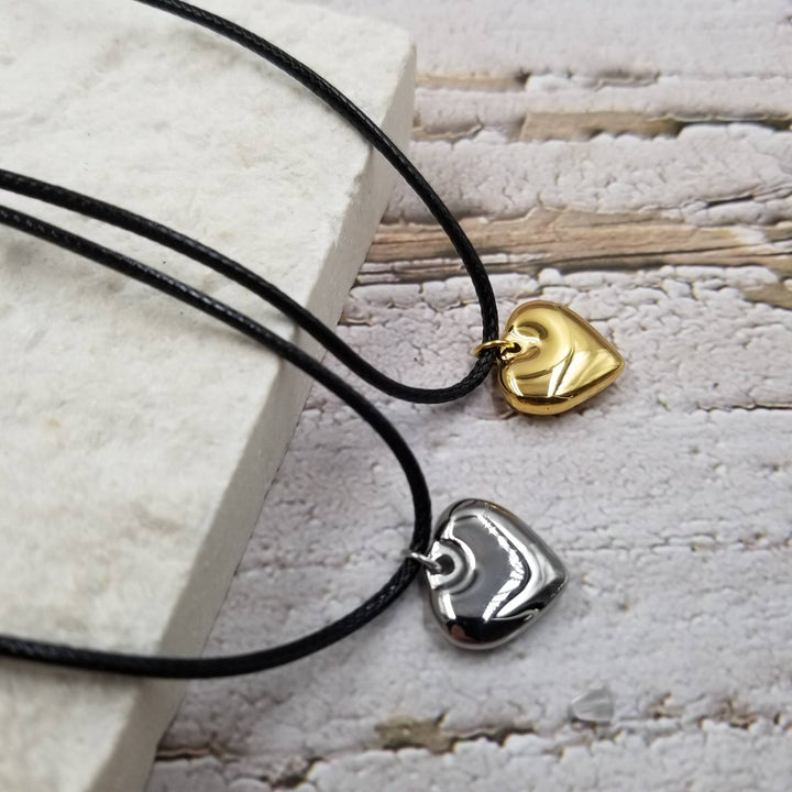 - Heart Necklace : Gold