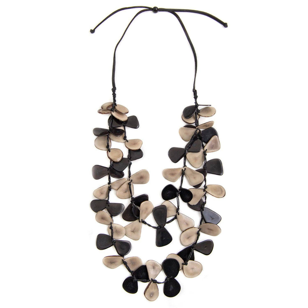 Cielo Necklace: Onyx/Charcoal