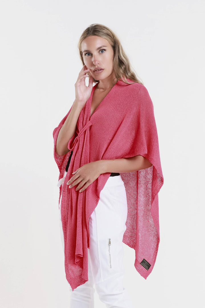 Aliya Cotton Wrap (W108):Carbon