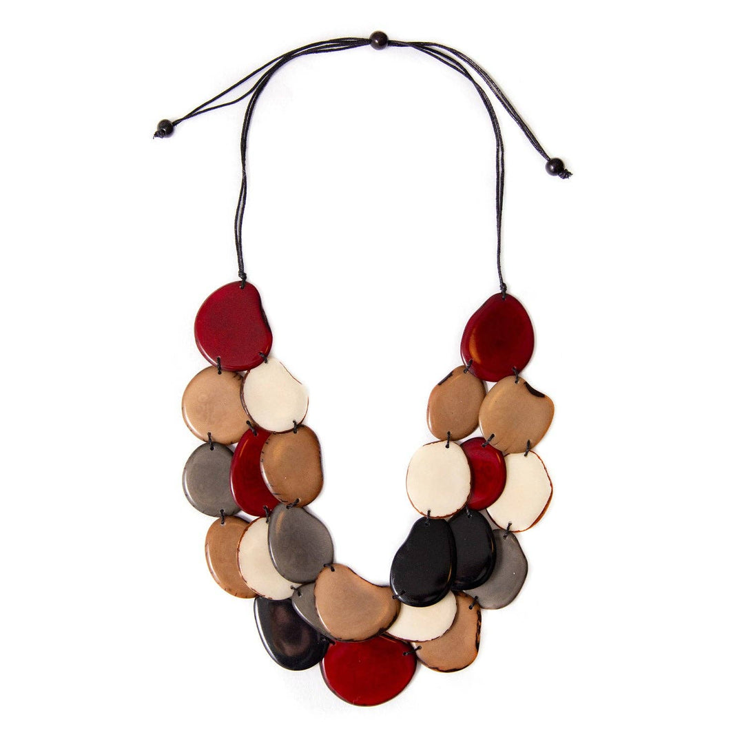Amigas Necklace: Mocha Combo