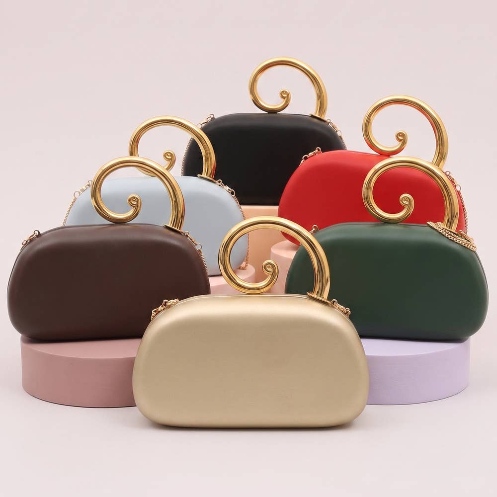 Spiral Handle Clutch