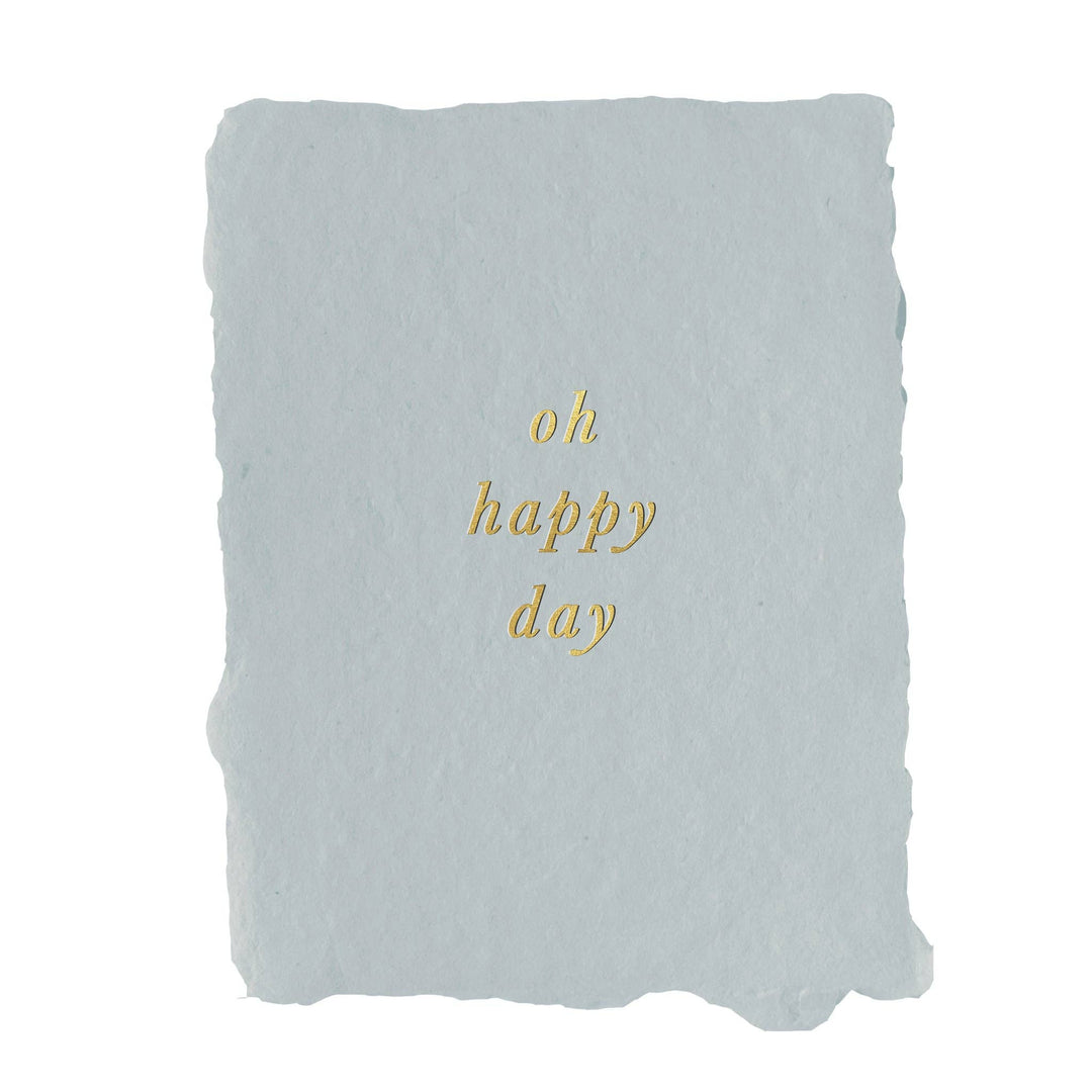 Oh happy day note card