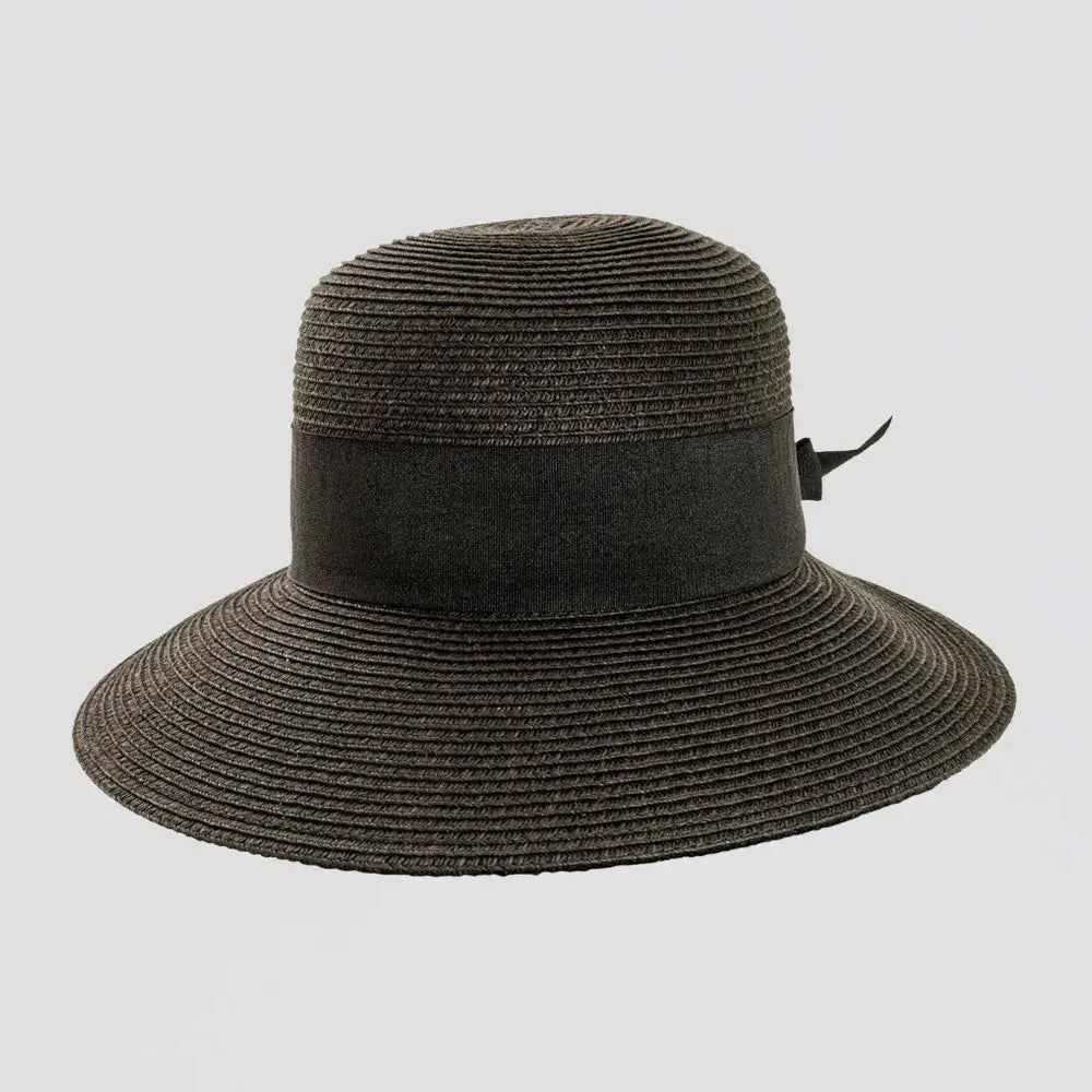Face Saver Outdoor Straw Hat: Toast