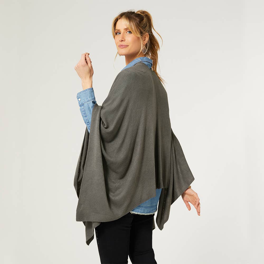 Kiara Lightweight Wrap -Mushroom