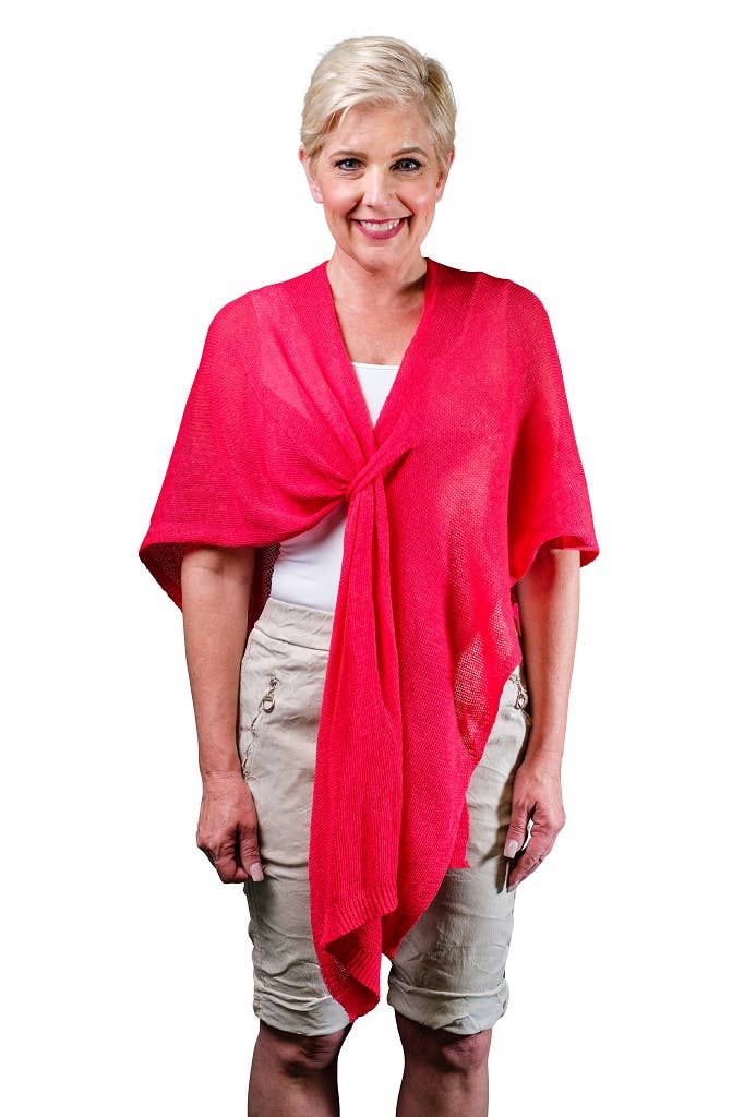 Aliya Cotton Wrap (W108): Bisque