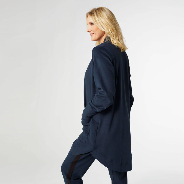 All Day Pocket Cardigan: Black / L/XL