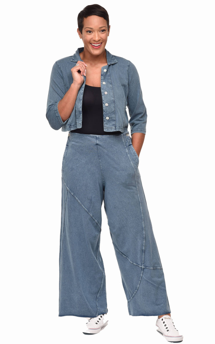 L503 Parker Jacket in Denim: XL