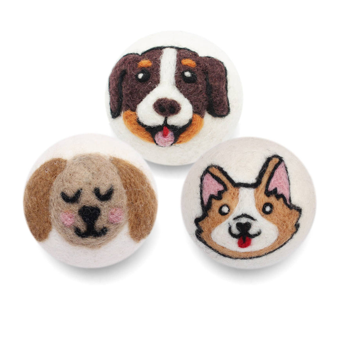 DRYER BALL: Brown Dog