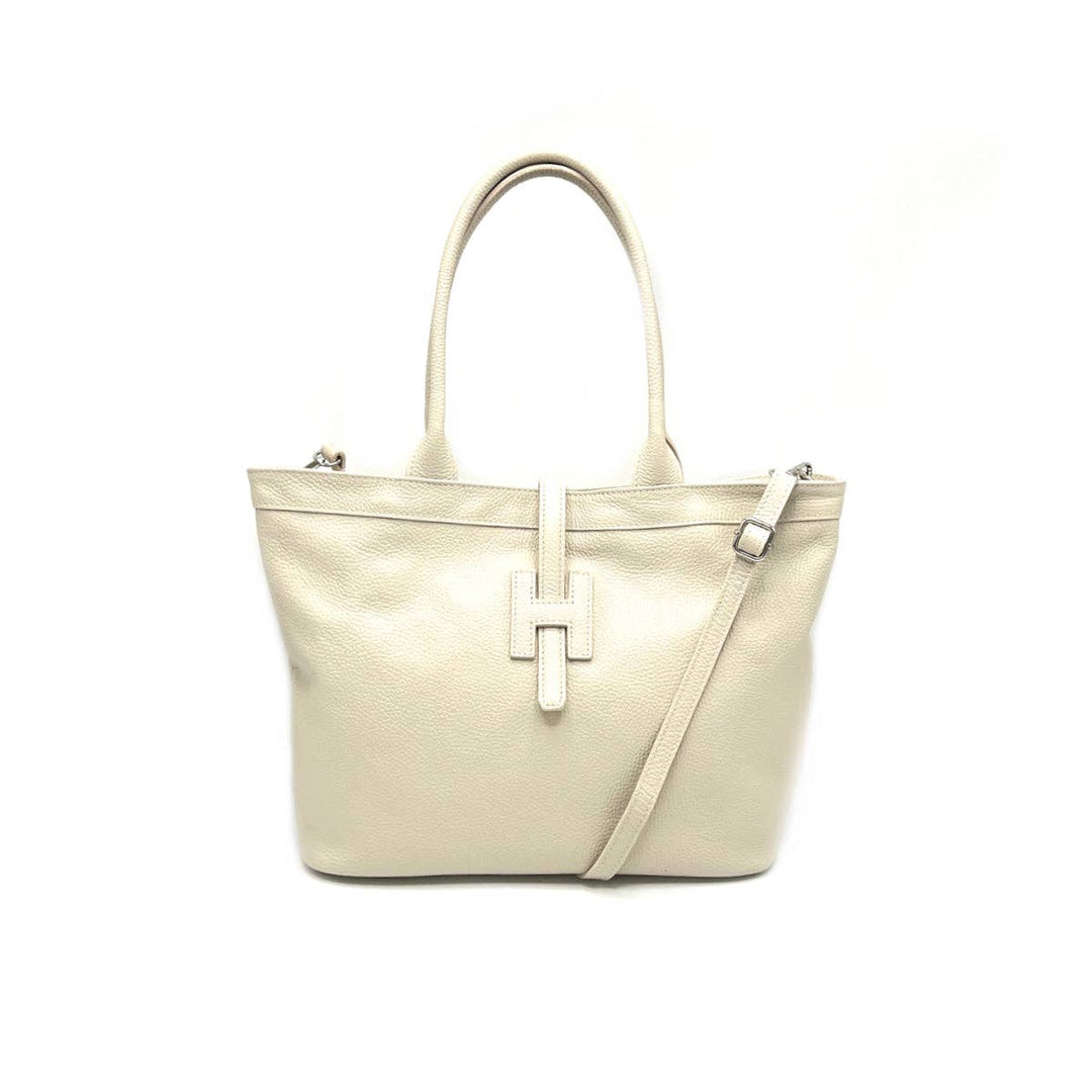 leather Bag, Made in Italy, art. 112605: Blk