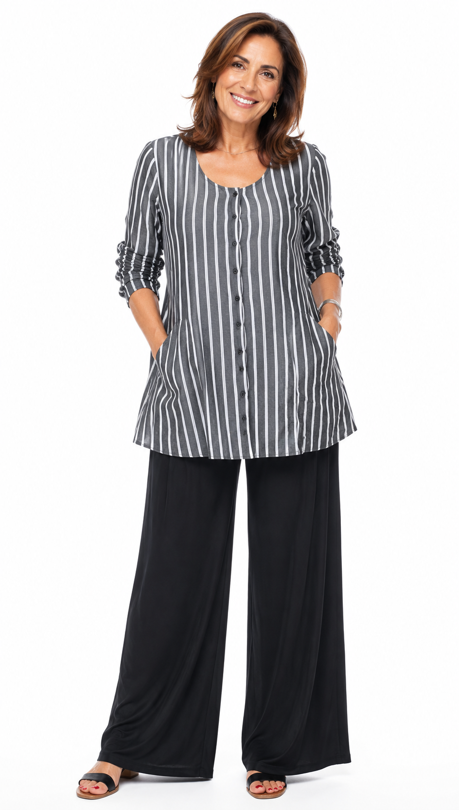 CV679 Ivy Jacket /Stripe: S