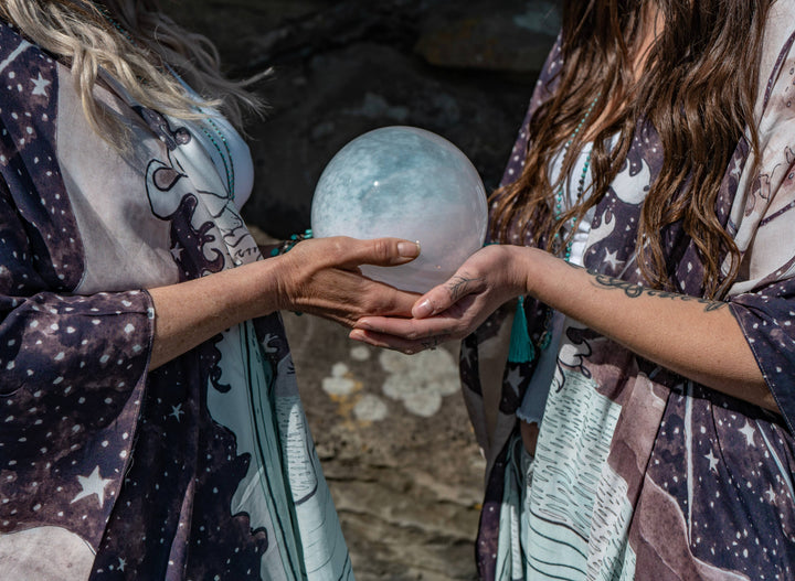 Moonstruck Starduster Bamboo Bohemian Kimono