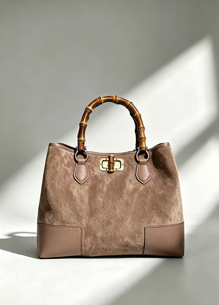 Large Genuine Suede  Leather