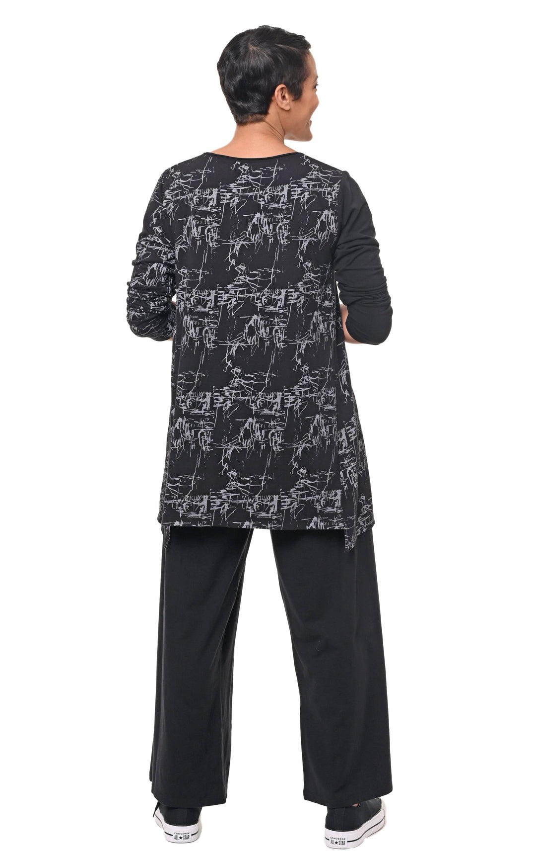 Tulip Clothing - L119 Jacynda in Black Etching*: XS