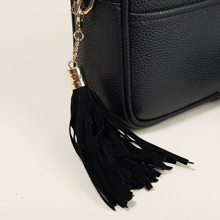 Crossbody with Tassel:/ PINK