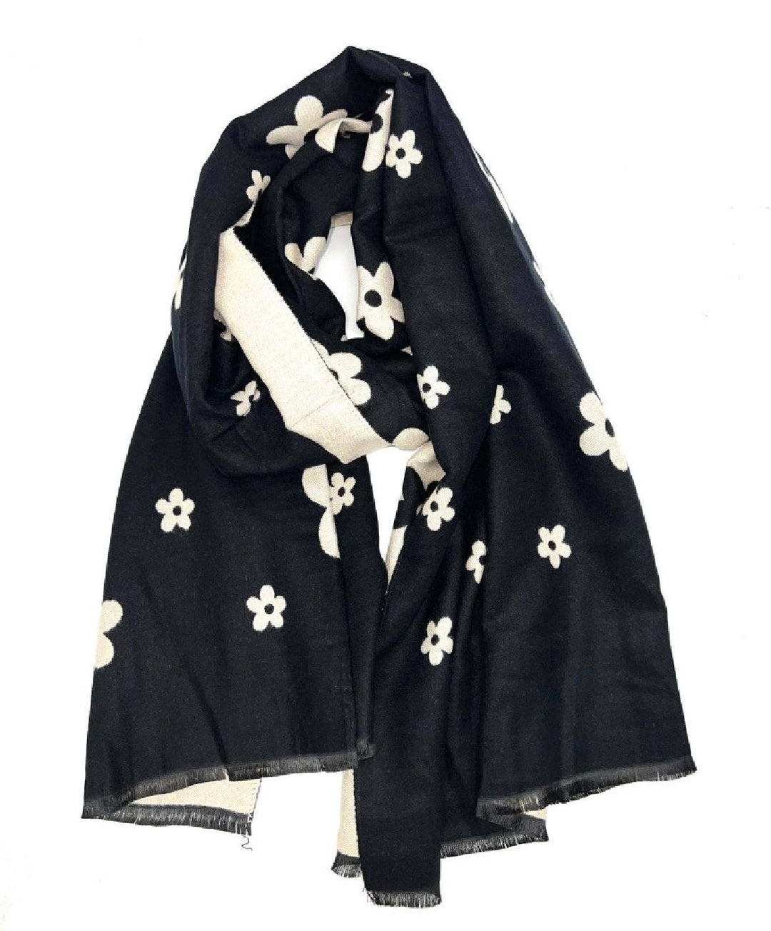scarf : Black