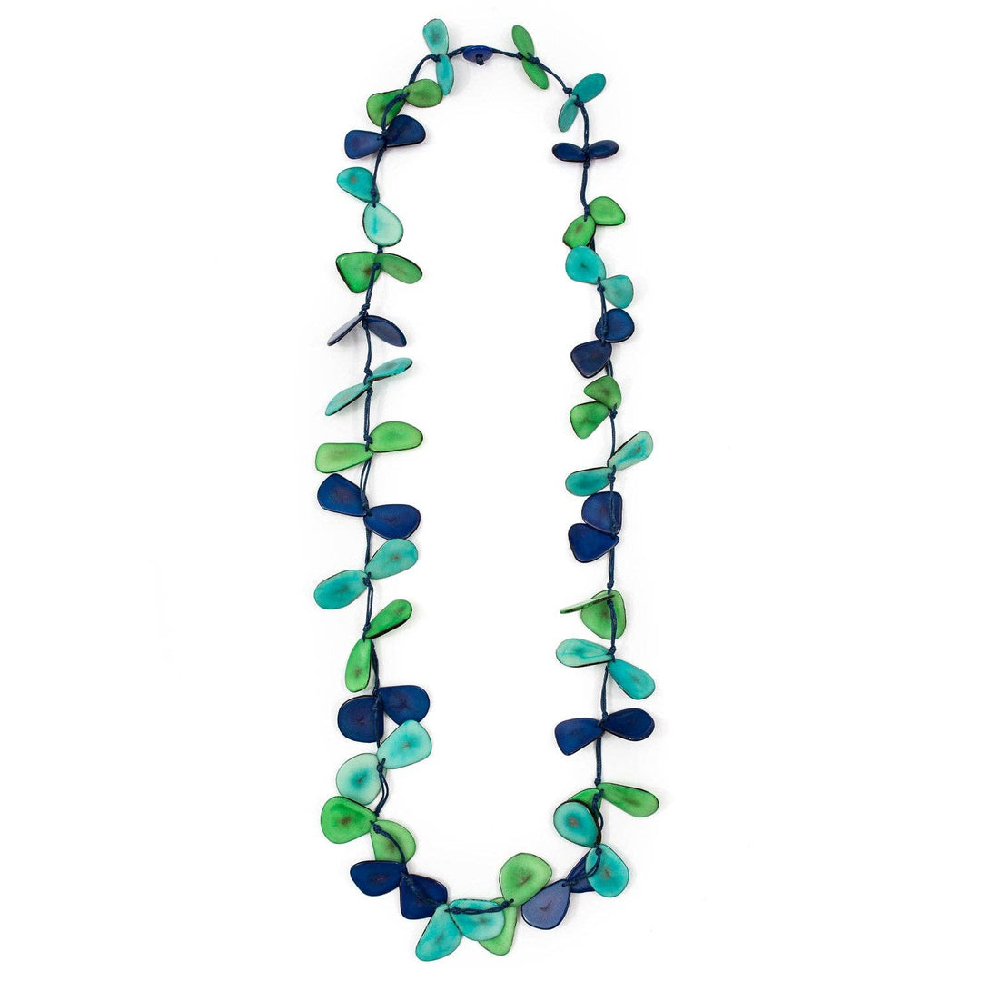 Slice Necklace: Onyx/Charcoal