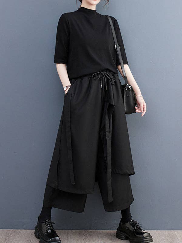 Solid Pants: BLACK / One_size