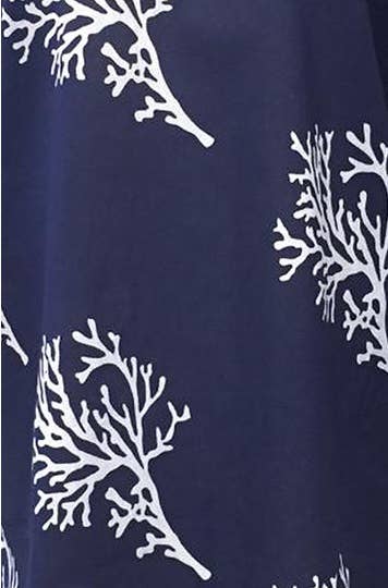 Navy Coral  Shirt: L